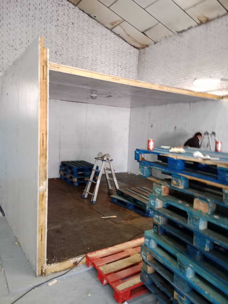 instalacion camaras panel sandwich