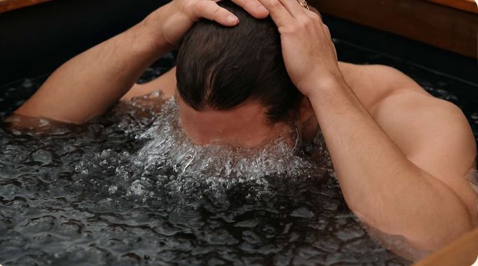 Crioterapia, baños de hielo