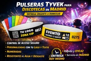 pulseras control de accesos